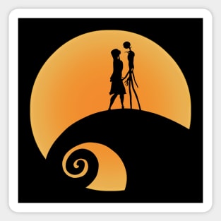 Jack & Sally Sticker